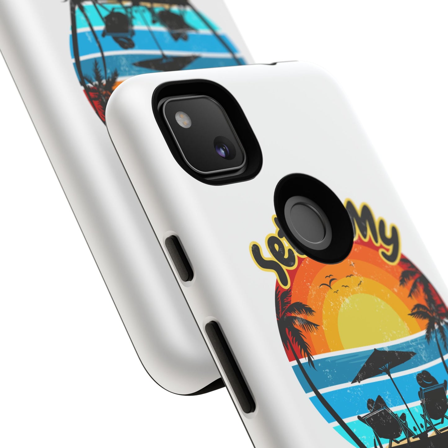 "Set In My Waves" Tropical Surf Beach Paradise Phone Case