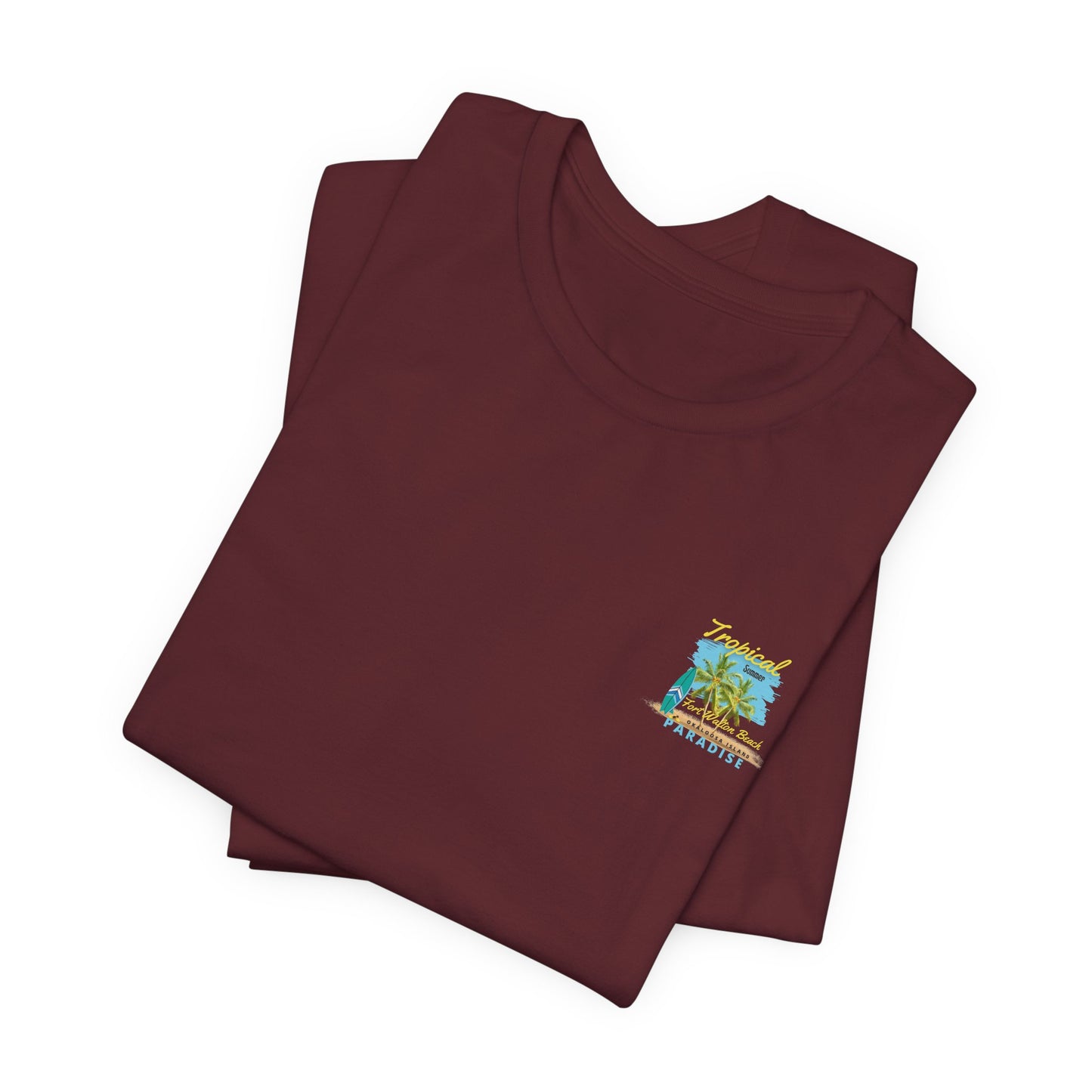 Tropical Paradise Fort Walton Beach/Destin T-Shirt(Dark Colors)