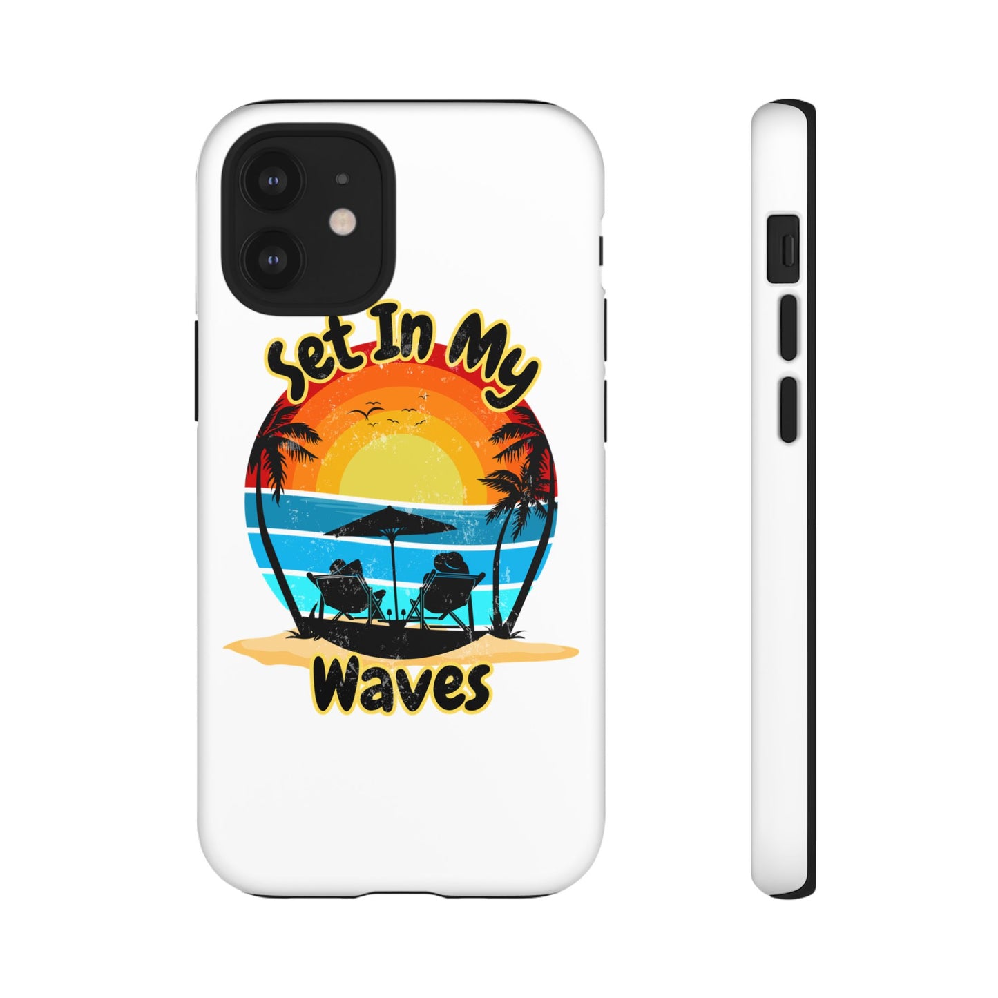 "Set In My Waves" Tropical Surf Beach Paradise Phone Case