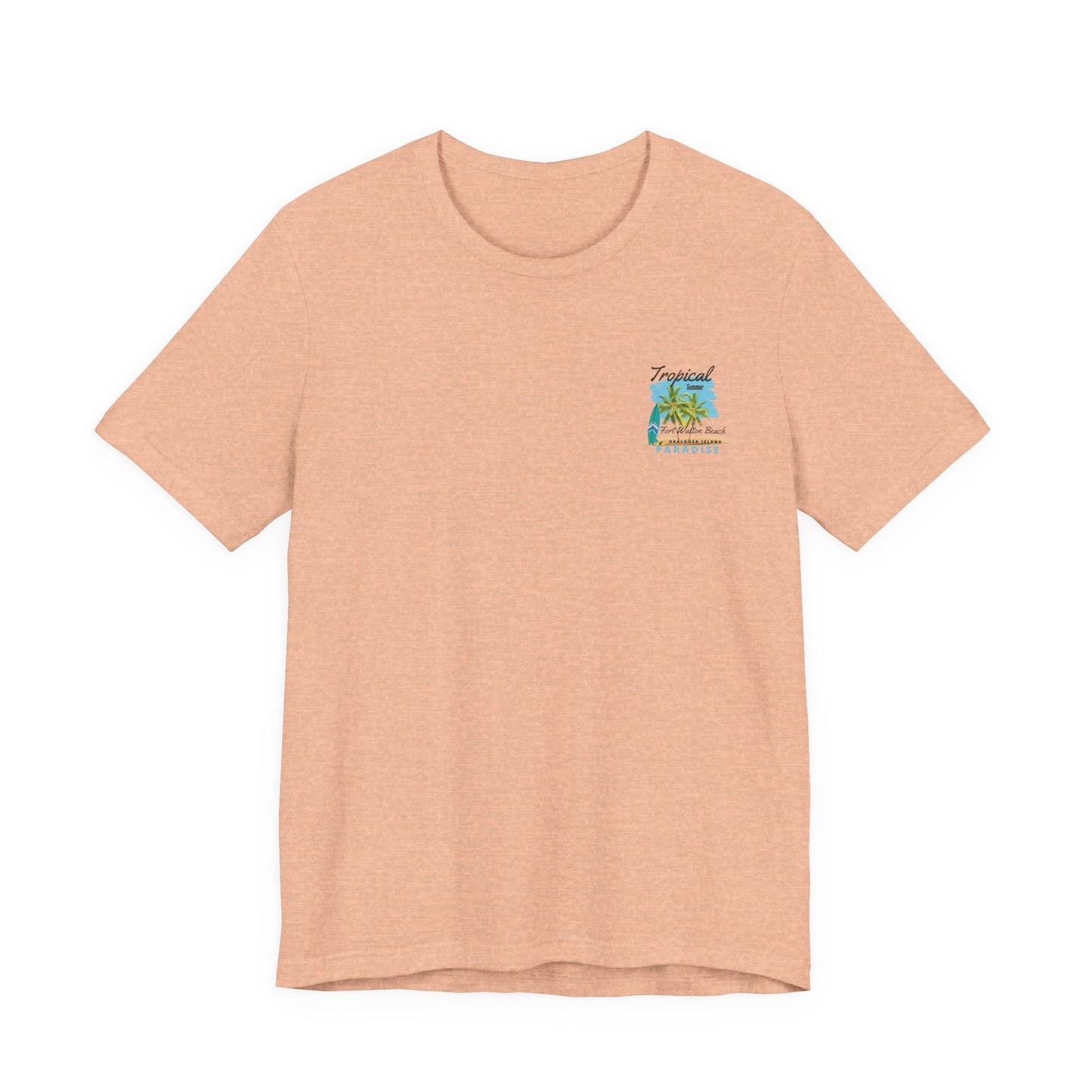 Tropical Paradise Tee: Summer Beach Vibes(Light)