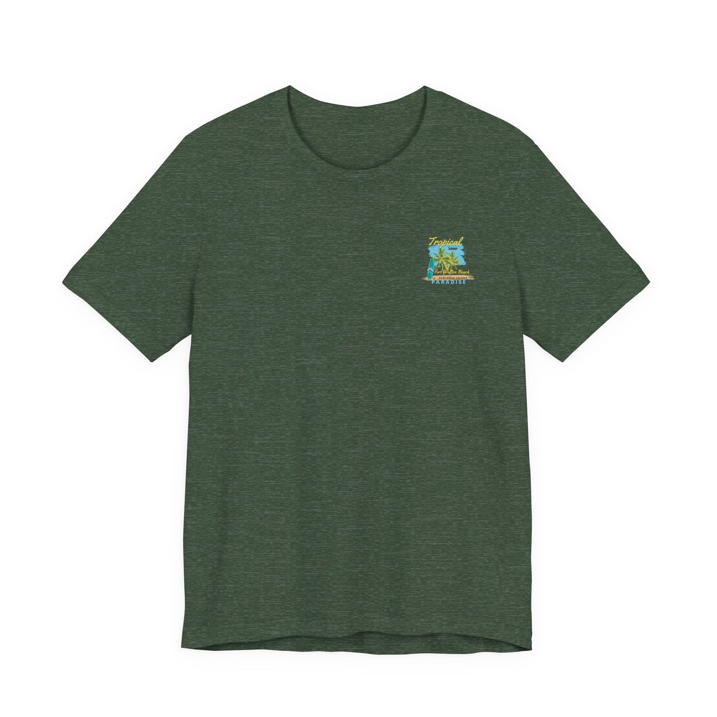 Tropical Paradise Fort Walton Beach/Destin T-Shirt(Dark Colors)