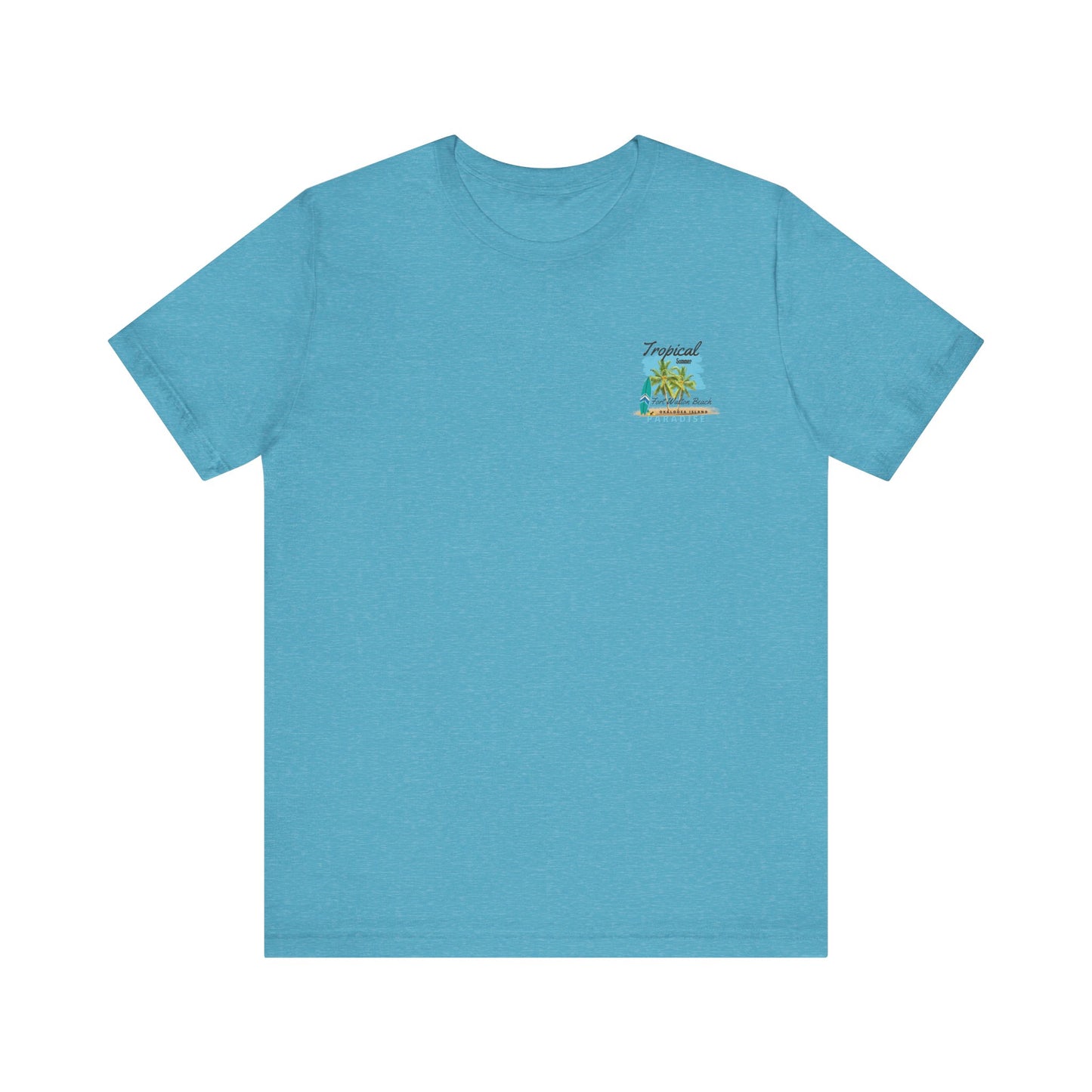 Tropical Paradise Tee: Summer Beach Vibes(Light)