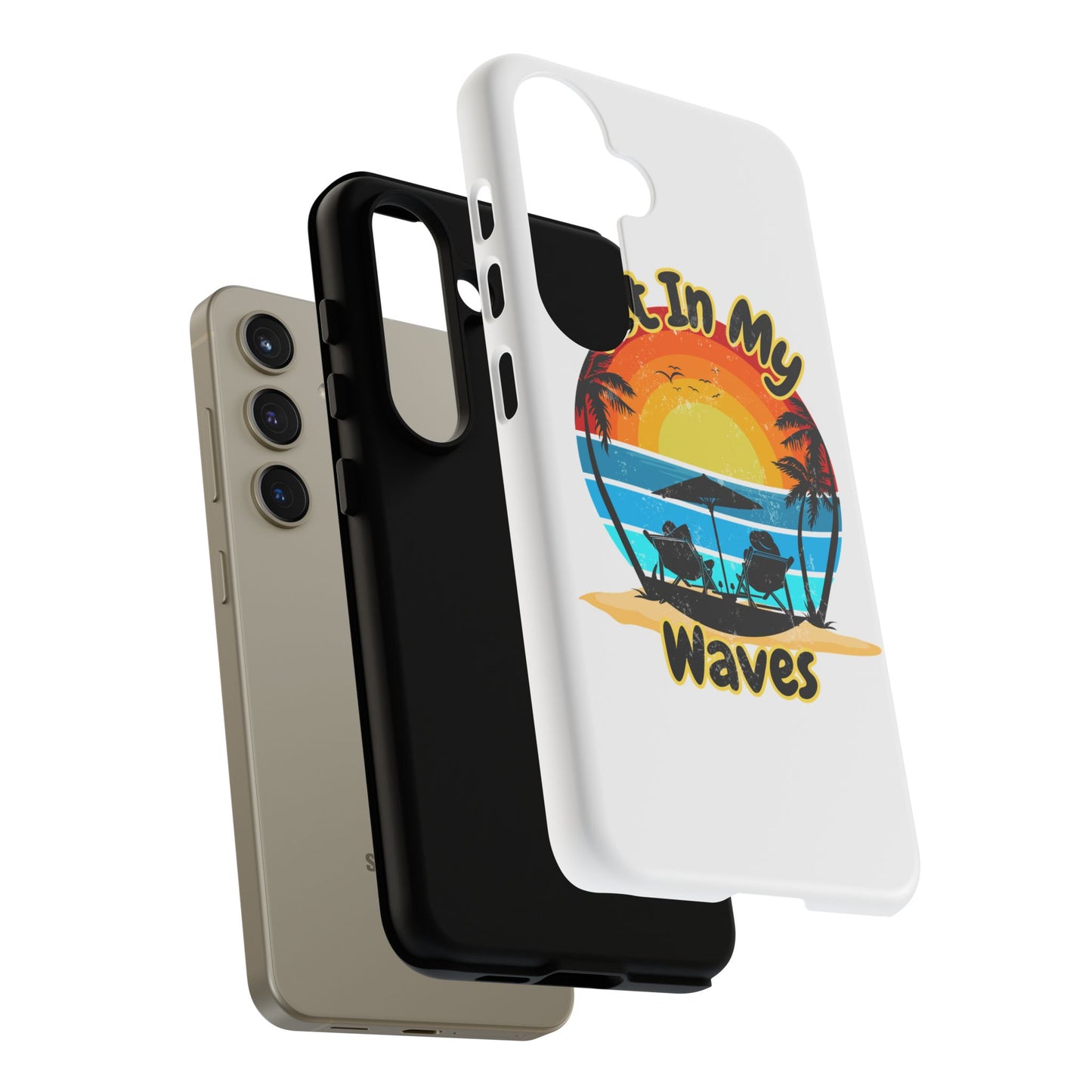 "Set In My Waves" Tropical Surf Beach Paradise Phone Case