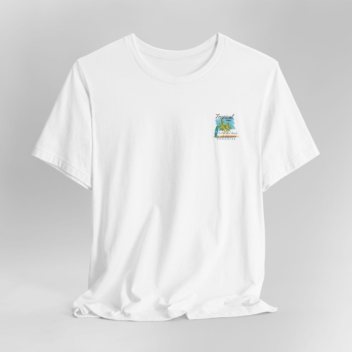 Tropical Paradise Fort Walton Beach/Destin T-Shirt(Light Colors)