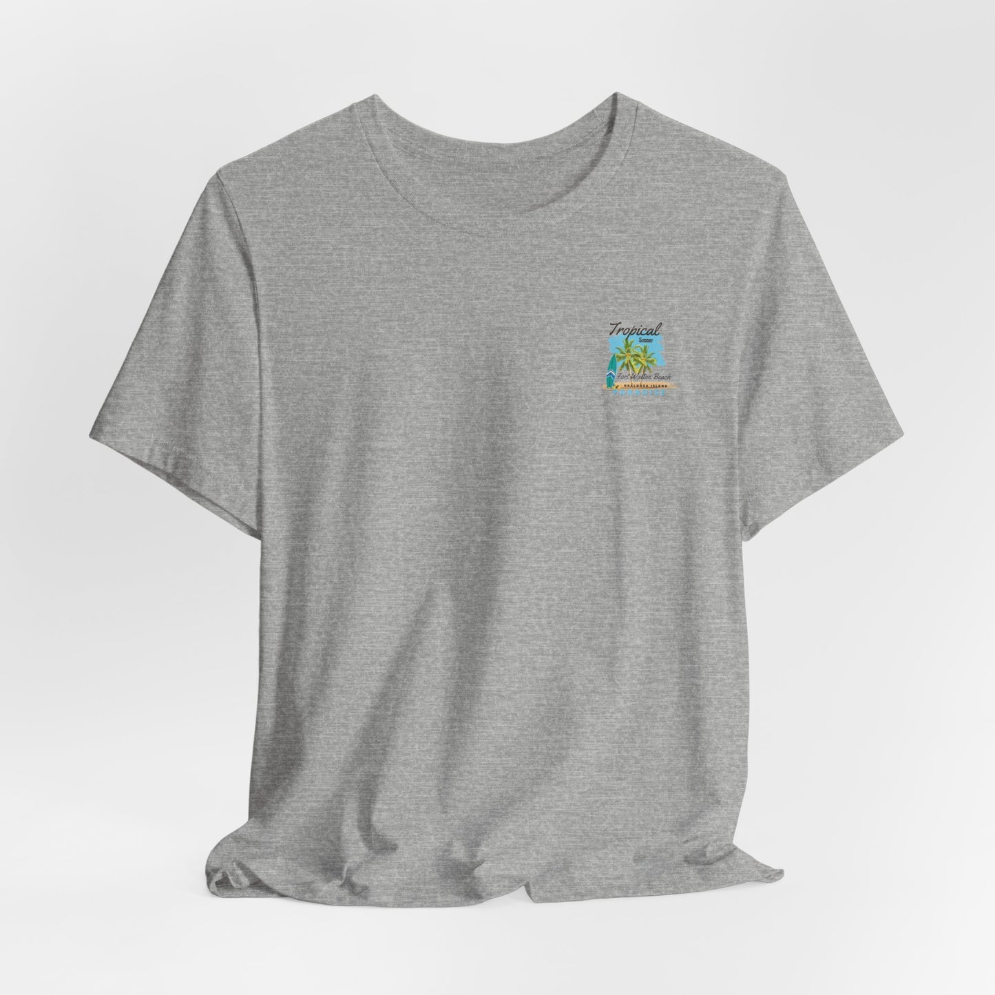 Tropical Paradise Fort Walton Beach/Destin T-Shirt(Light Colors)