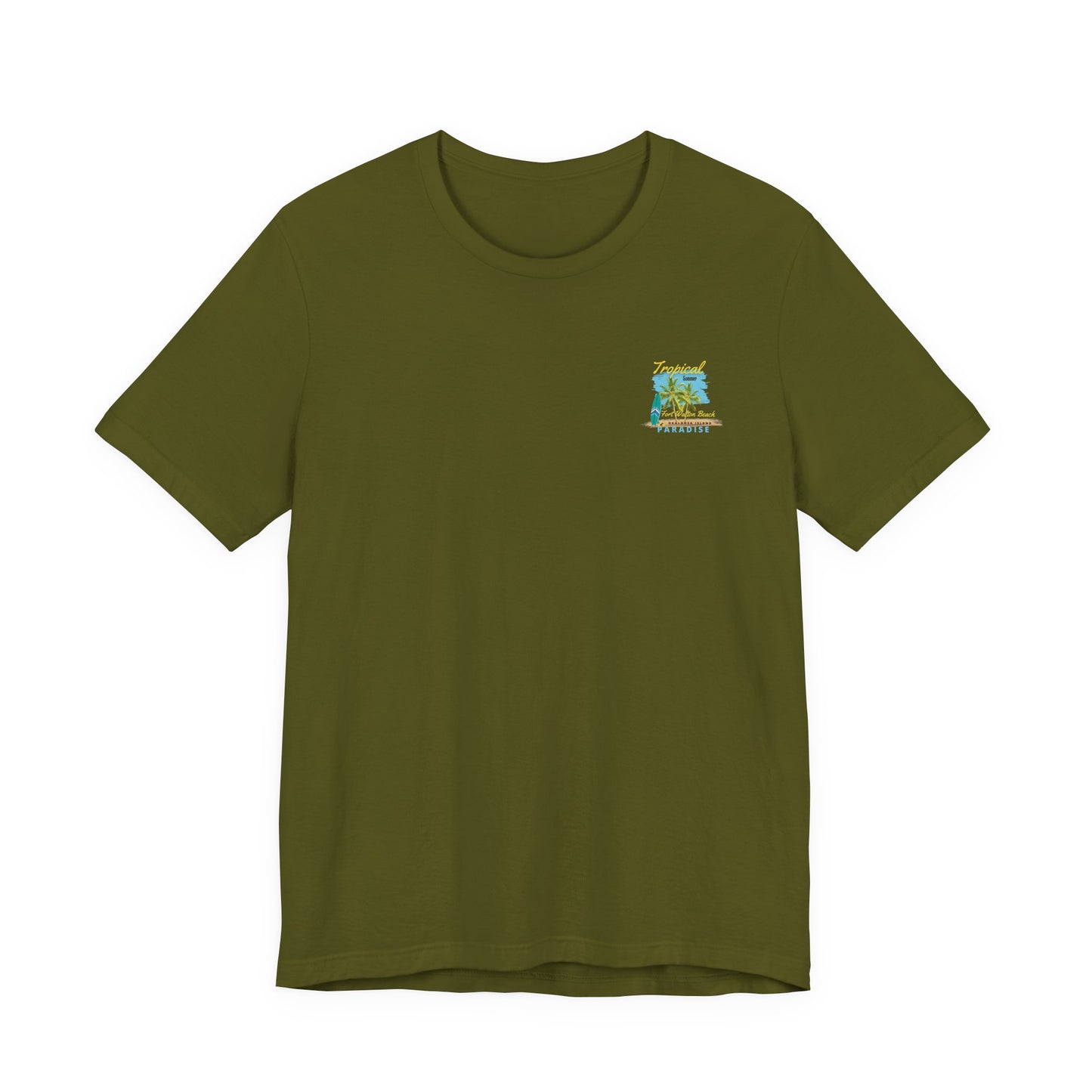 Tropical Paradise Fort Walton Beach/Destin T-Shirt(Dark Colors)