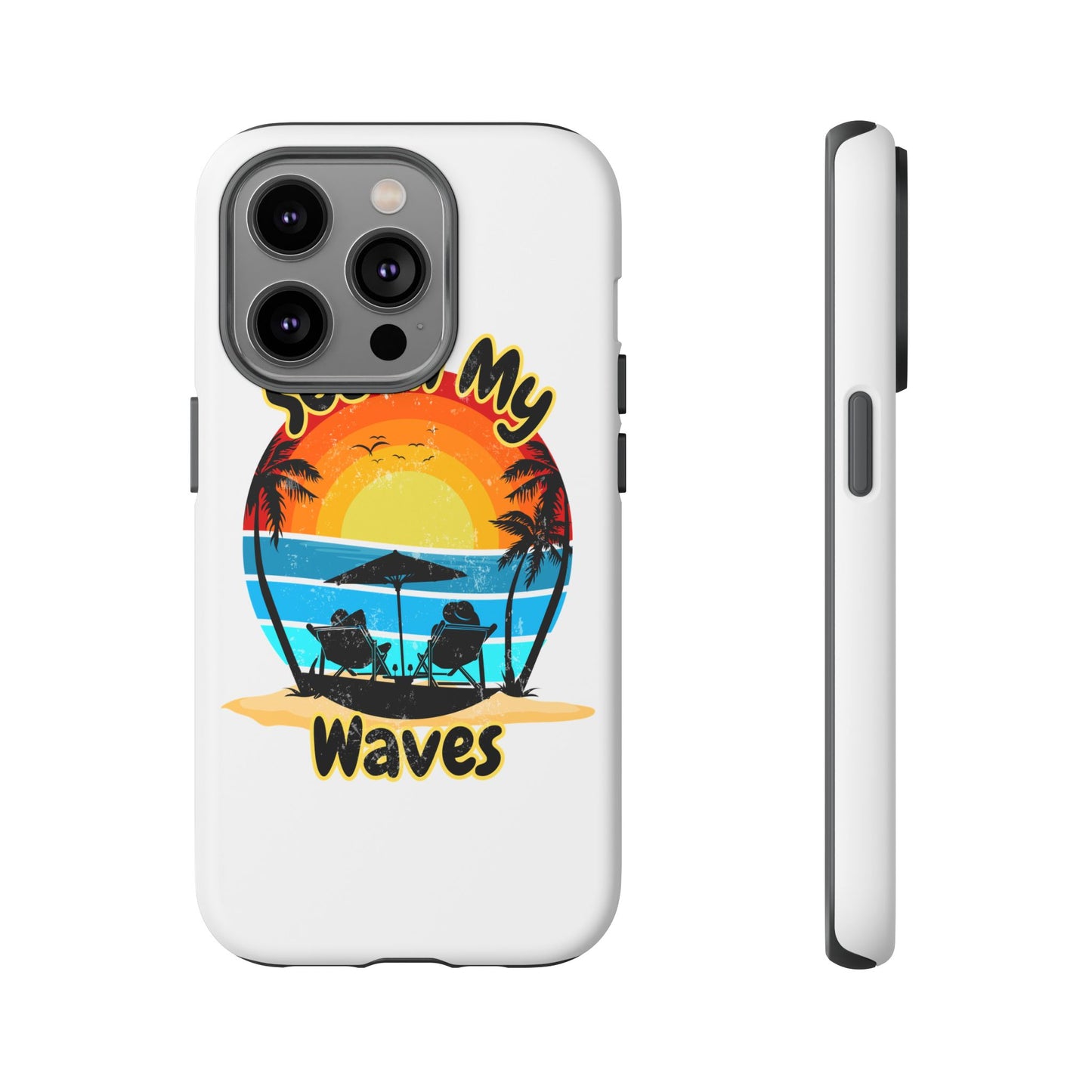 "Set In My Waves" Tropical Surf Beach Paradise Phone Case